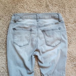 Grey Distressed jeans